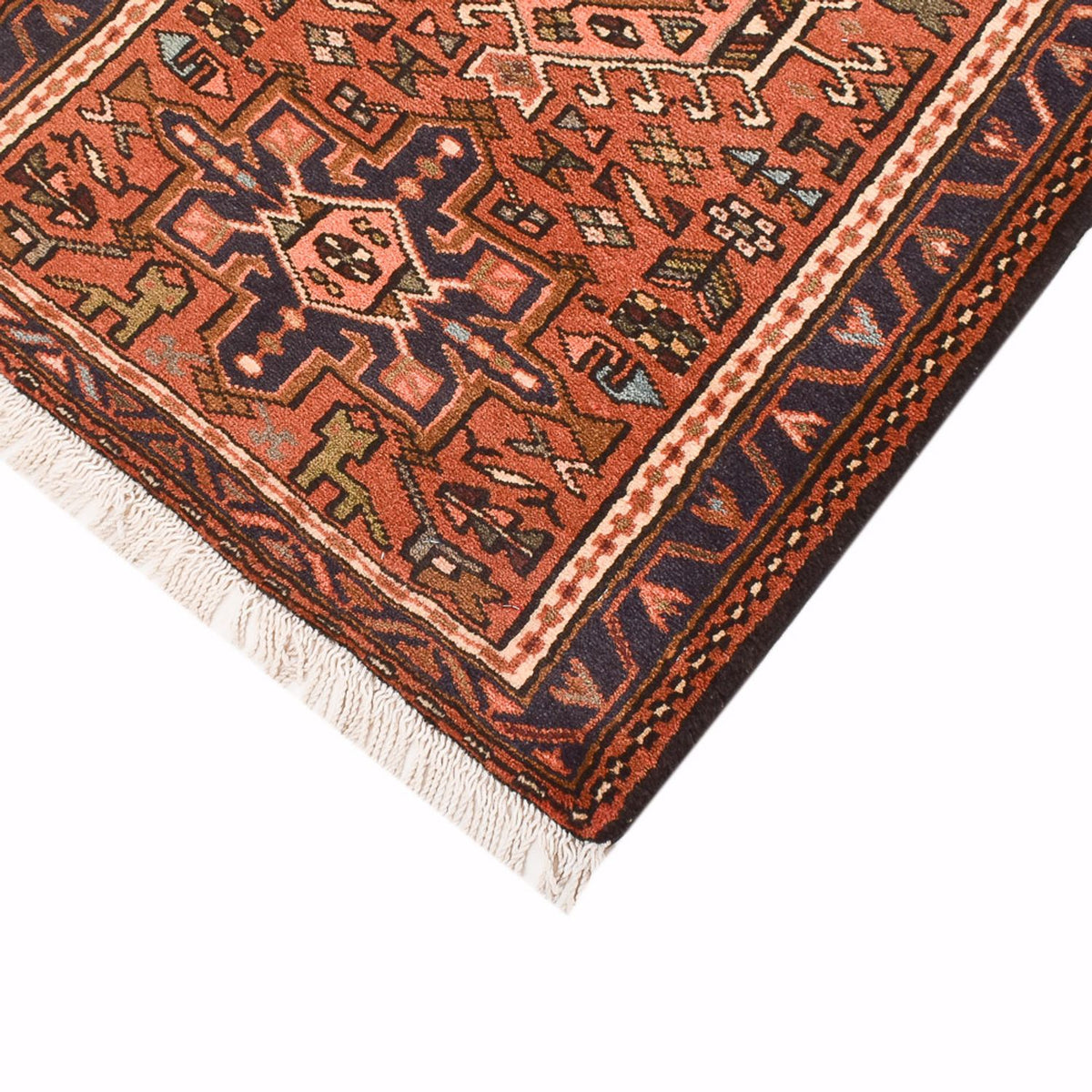 Løber Persisk tæppe - Nomadisk - 285 x 71 cm - lysrød