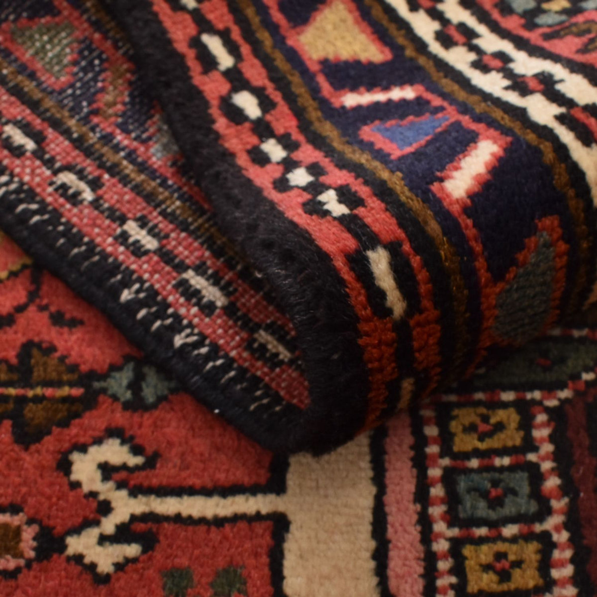 Løber Persisk tæppe - Nomadisk - 288 x 70 cm - lysrød