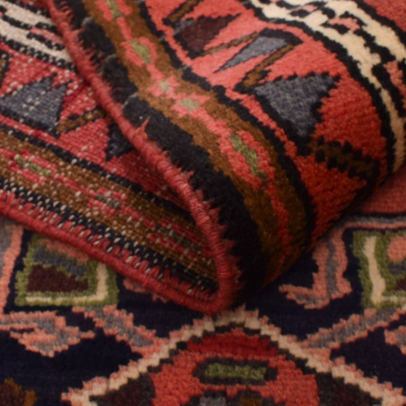 Løber Persisk tæppe - Nomadisk - 296 x 72 cm - lysrød