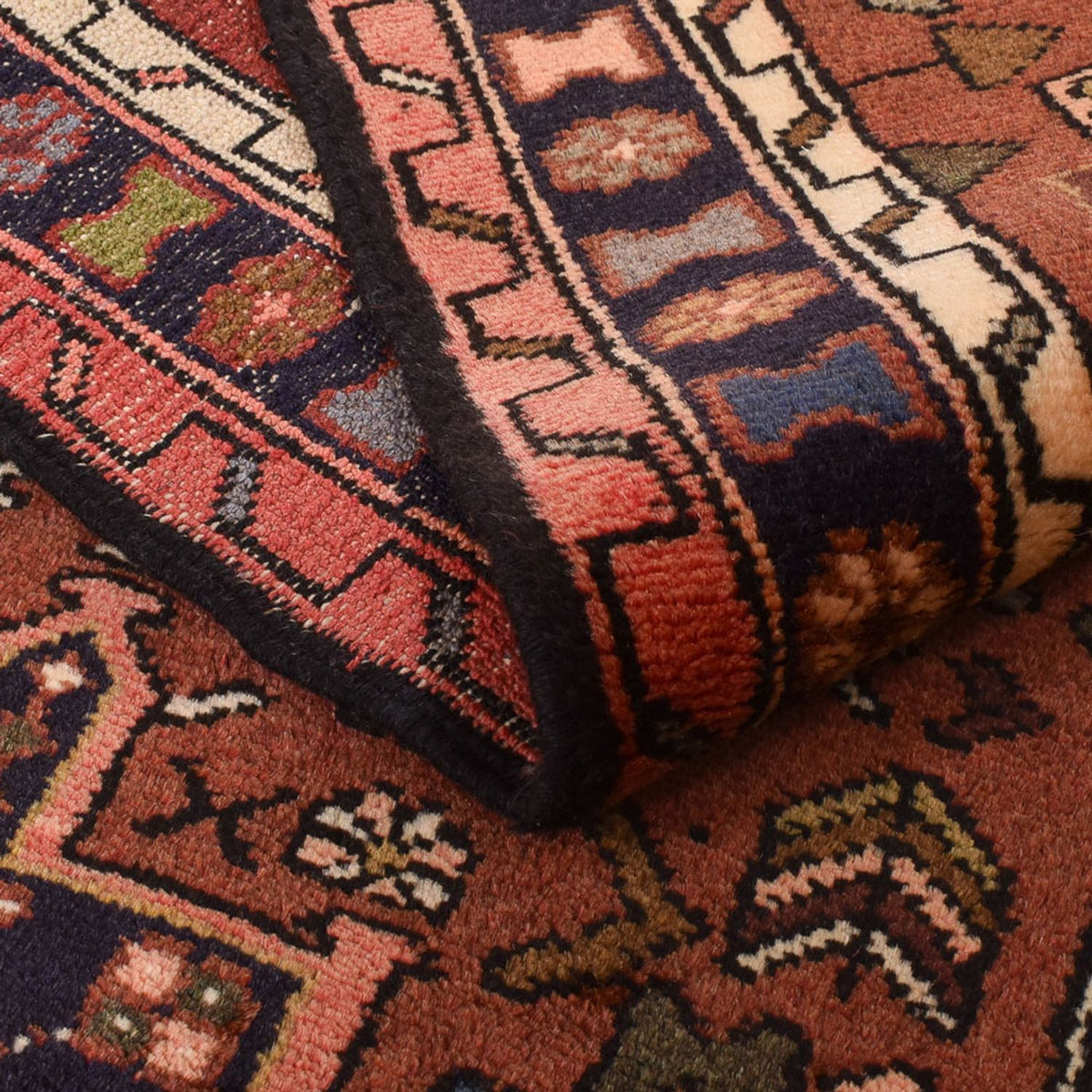 Løber Persisk tæppe - Nomadisk - 282 x 69 cm - rød