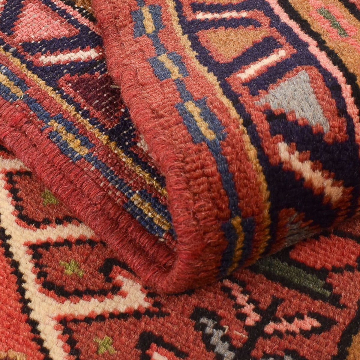 Løber Persisk tæppe - Nomadisk - 302 x 69 cm - lysrød