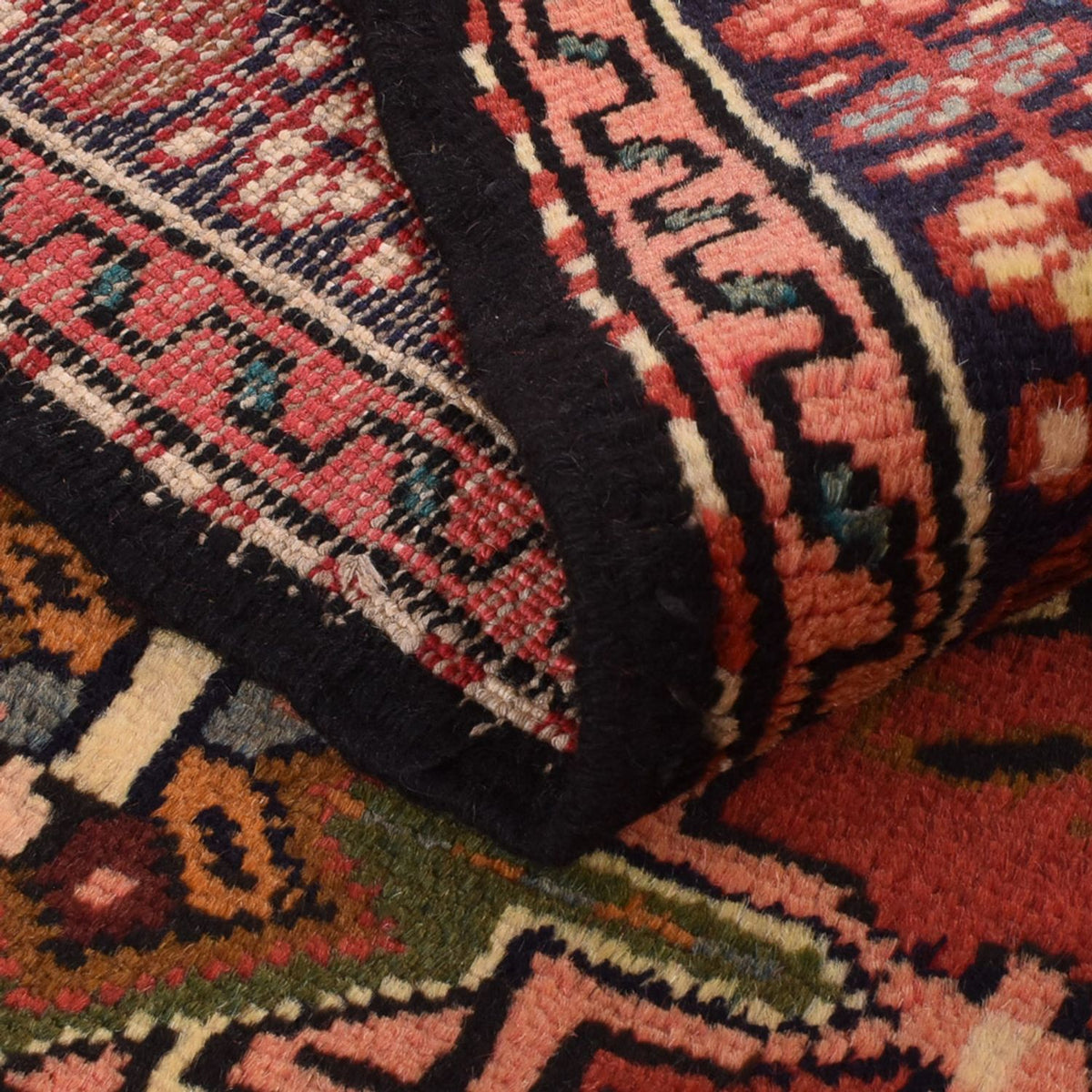 Løber Persisk tæppe - Nomadisk - 295 x 70 cm - lysrød