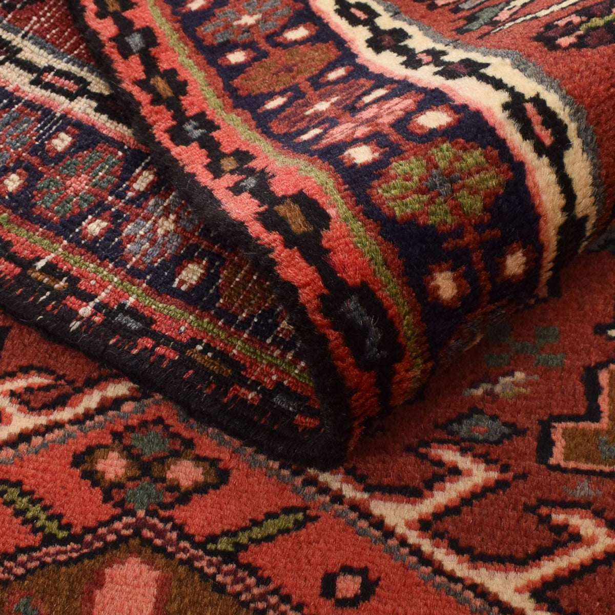 Løber Persisk tæppe - Nomadisk - 281 x 78 cm - lysrød