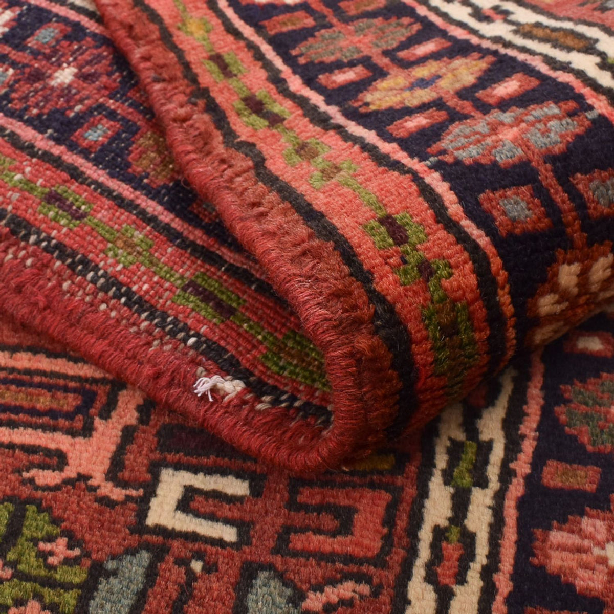 Løber Persisk tæppe - Nomadisk - 277 x 70 cm - lysrød