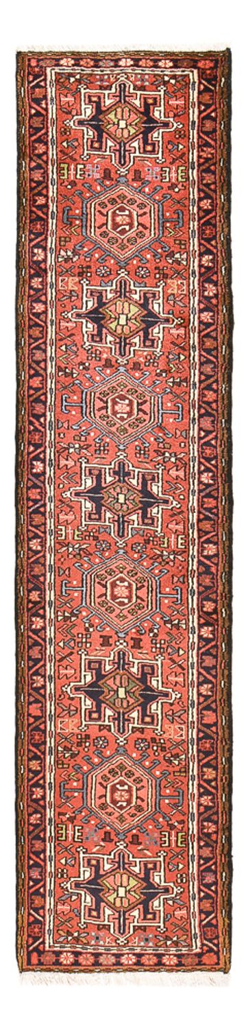 Løber Persisk tæppe - Nomadisk - 288 x 68 cm - lysrød