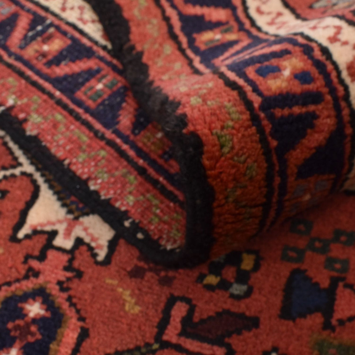 Løber Persisk tæppe - Nomadisk - 302 x 75 cm - lysrød