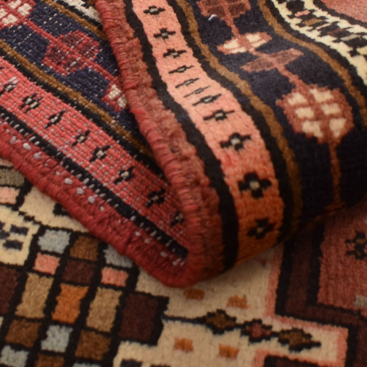 Løber Persisk tæppe - Nomadisk - 288 x 73 cm - lysrød