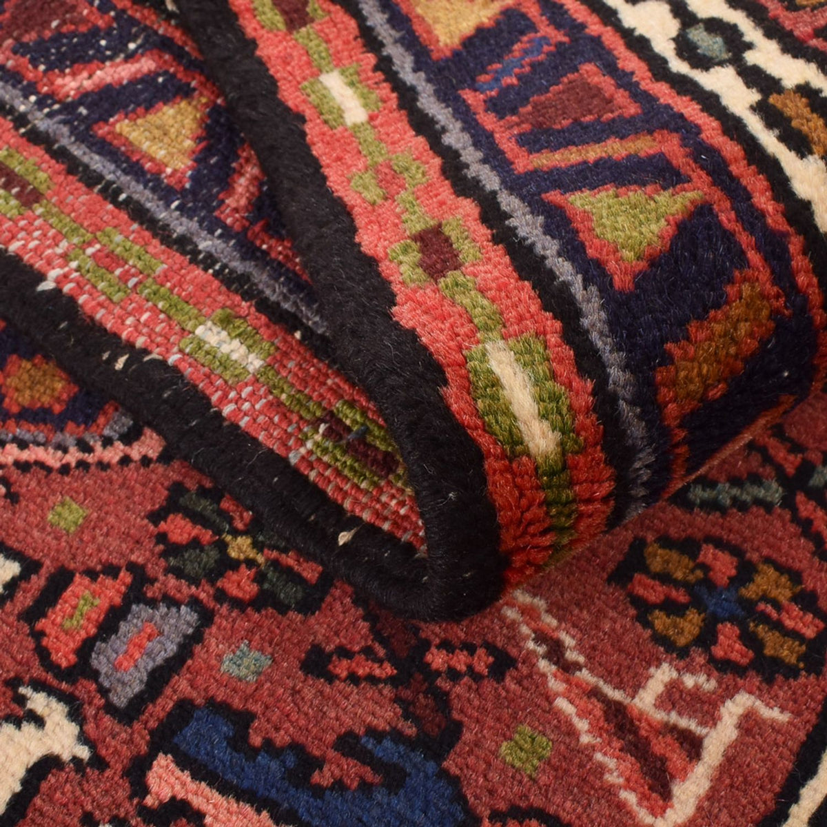 Løber Persisk tæppe - Nomadisk - 290 x 68 cm - lysrød