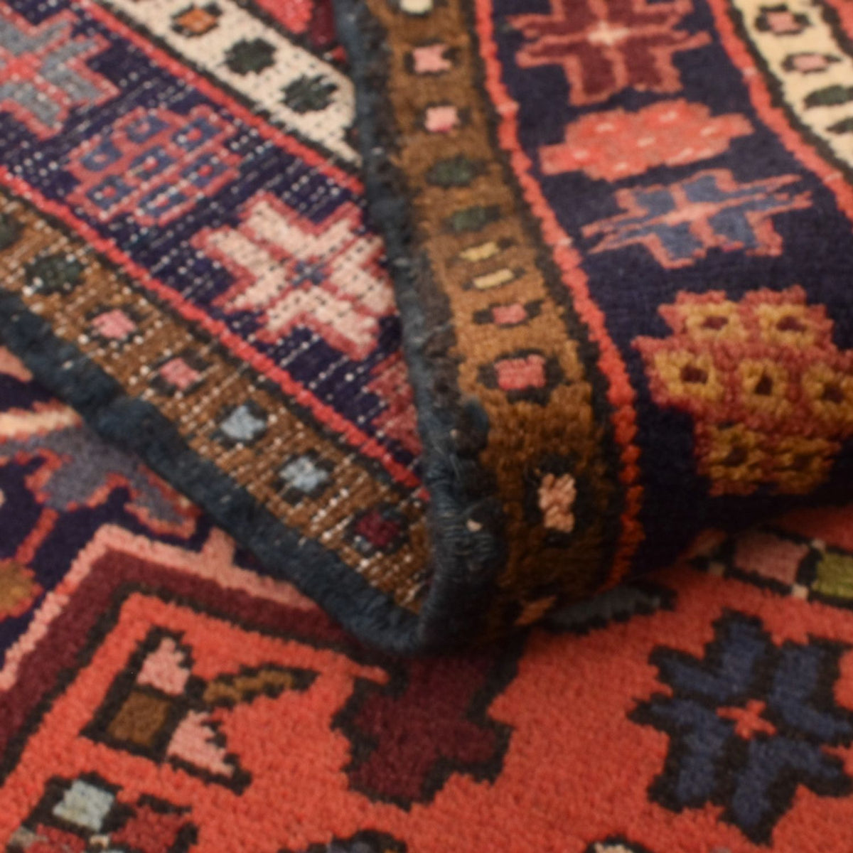 Løber Persisk tæppe - Nomadisk - 290 x 65 cm - lysrød