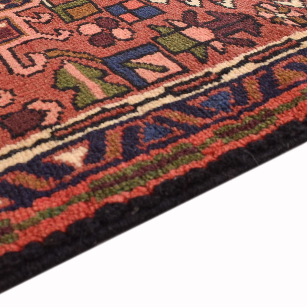 Løber Persisk tæppe - Nomadisk - 305 x 68 cm - lysrød