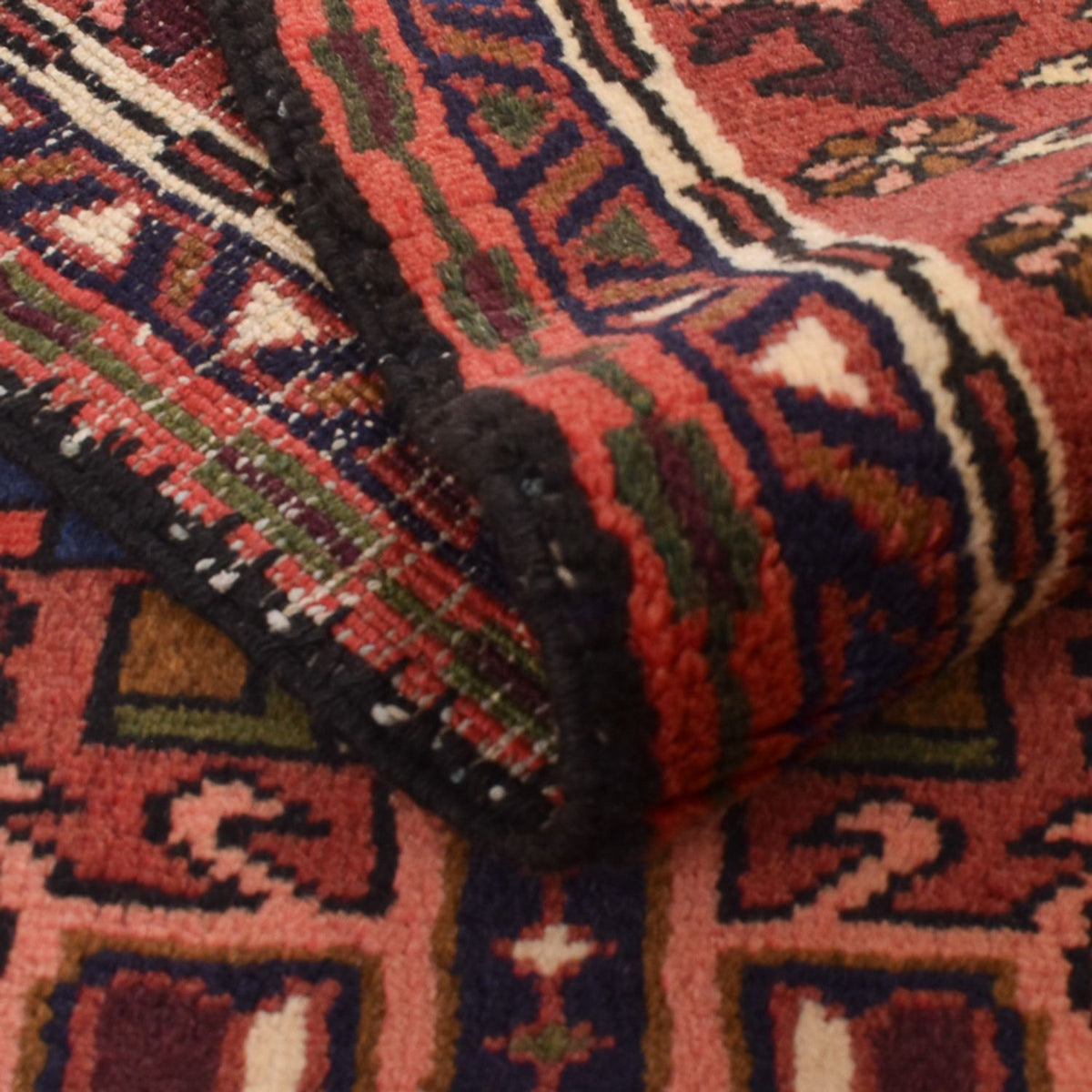 Løber Persisk tæppe - Nomadisk - 305 x 68 cm - lysrød