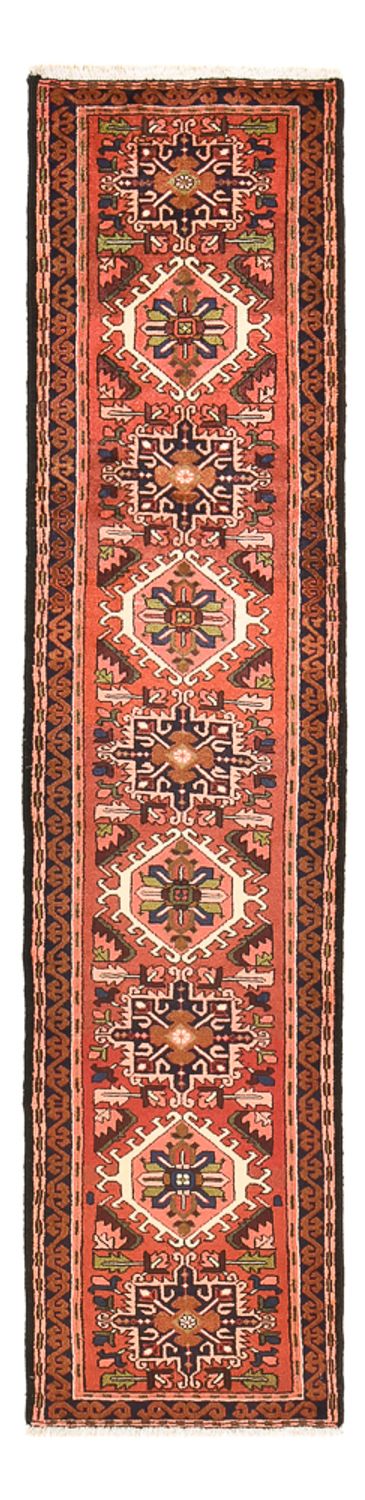 Løber Persisk tæppe - Nomadisk - 286 x 68 cm - lysrød