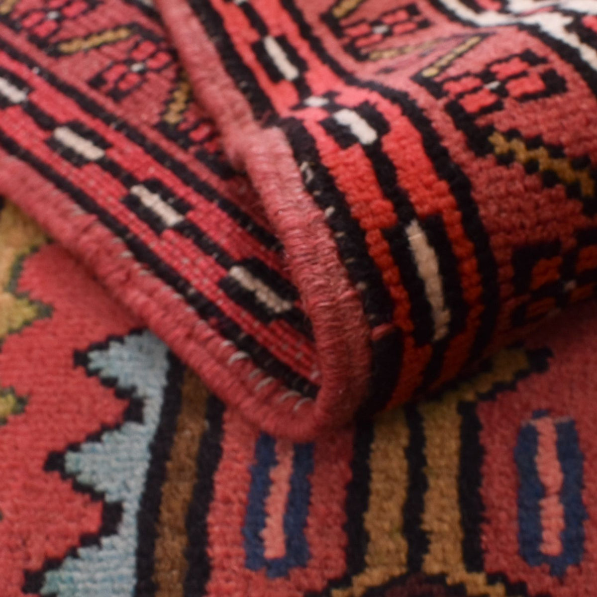 Løber Persisk tæppe - Nomadisk - 287 x 75 cm - lysrød