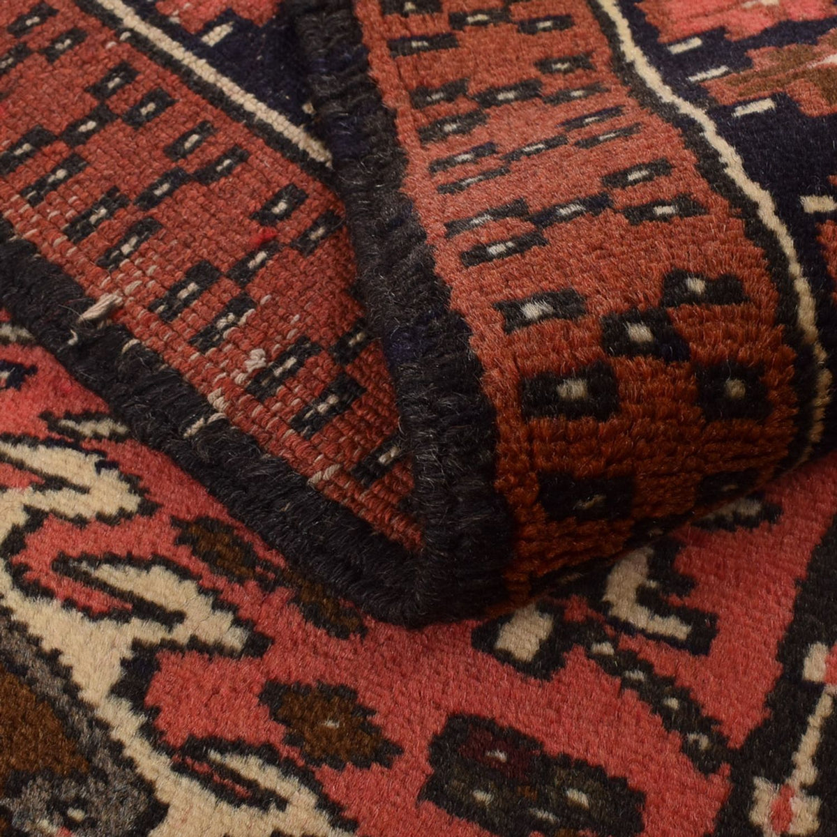 Løber Persisk tæppe - Nomadisk - 281 x 70 cm - lysrød