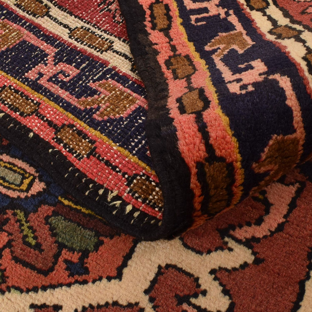 Løber Persisk tæppe - Nomadisk - 282 x 73 cm - lysrød