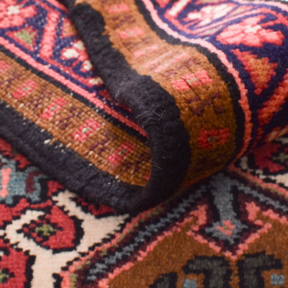 Løber Persisk tæppe - Nomadisk - 288 x 72 cm - lysrød