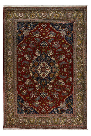 Persisk tæppe - Royal - 285 x 198 cm - mørkerød