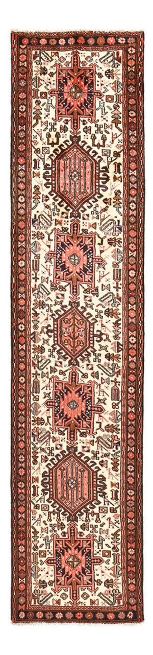 Løber Persisk tæppe - Nomadisk - 298 x 73 cm - creme