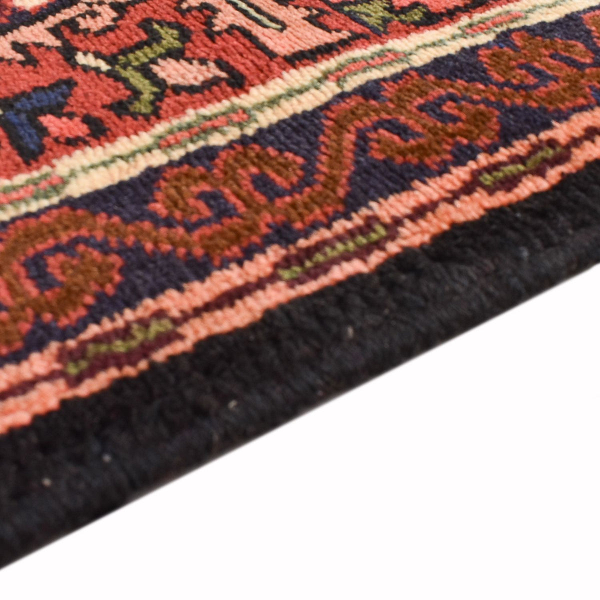 Løber Persisk tæppe - Nomadisk - 294 x 68 cm - lysrød