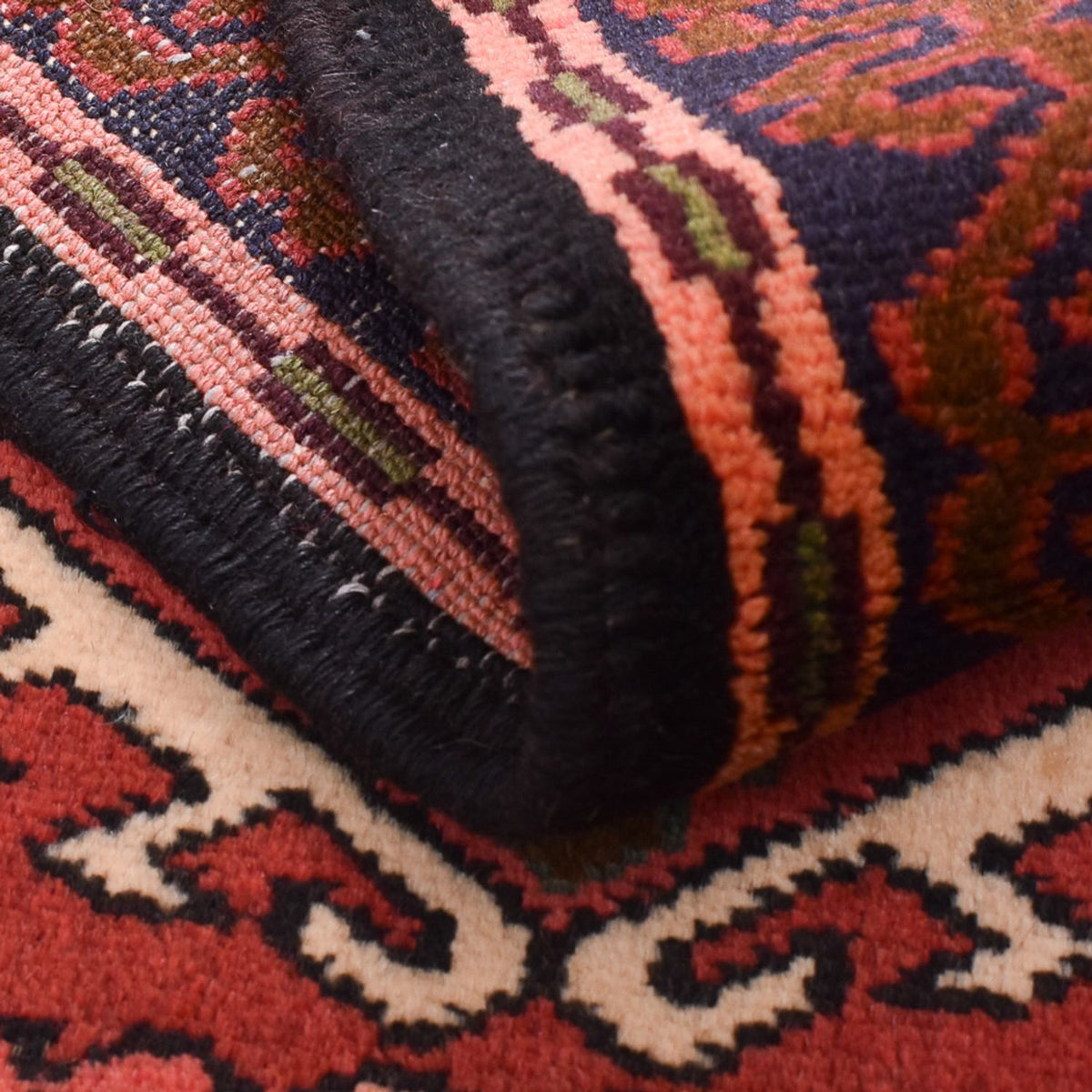 Løber Persisk tæppe - Nomadisk - 294 x 68 cm - lysrød