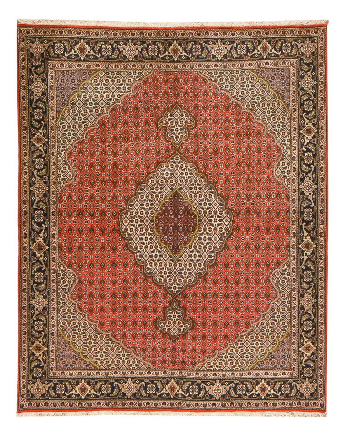 Persisk tæppe - Tabriz - Royal - 200 x 154 cm - rød