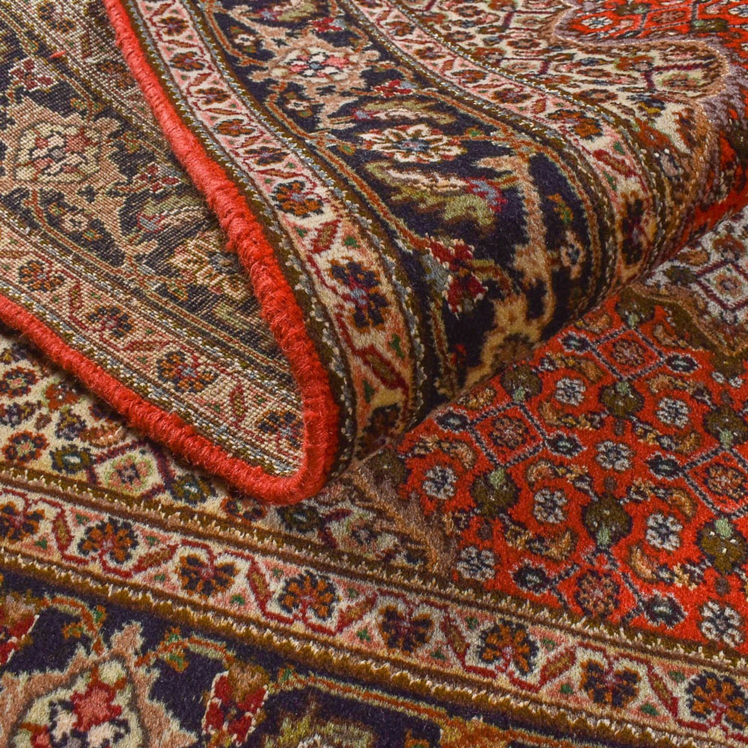Persisk tæppe - Tabriz - Royal - 200 x 154 cm - rød