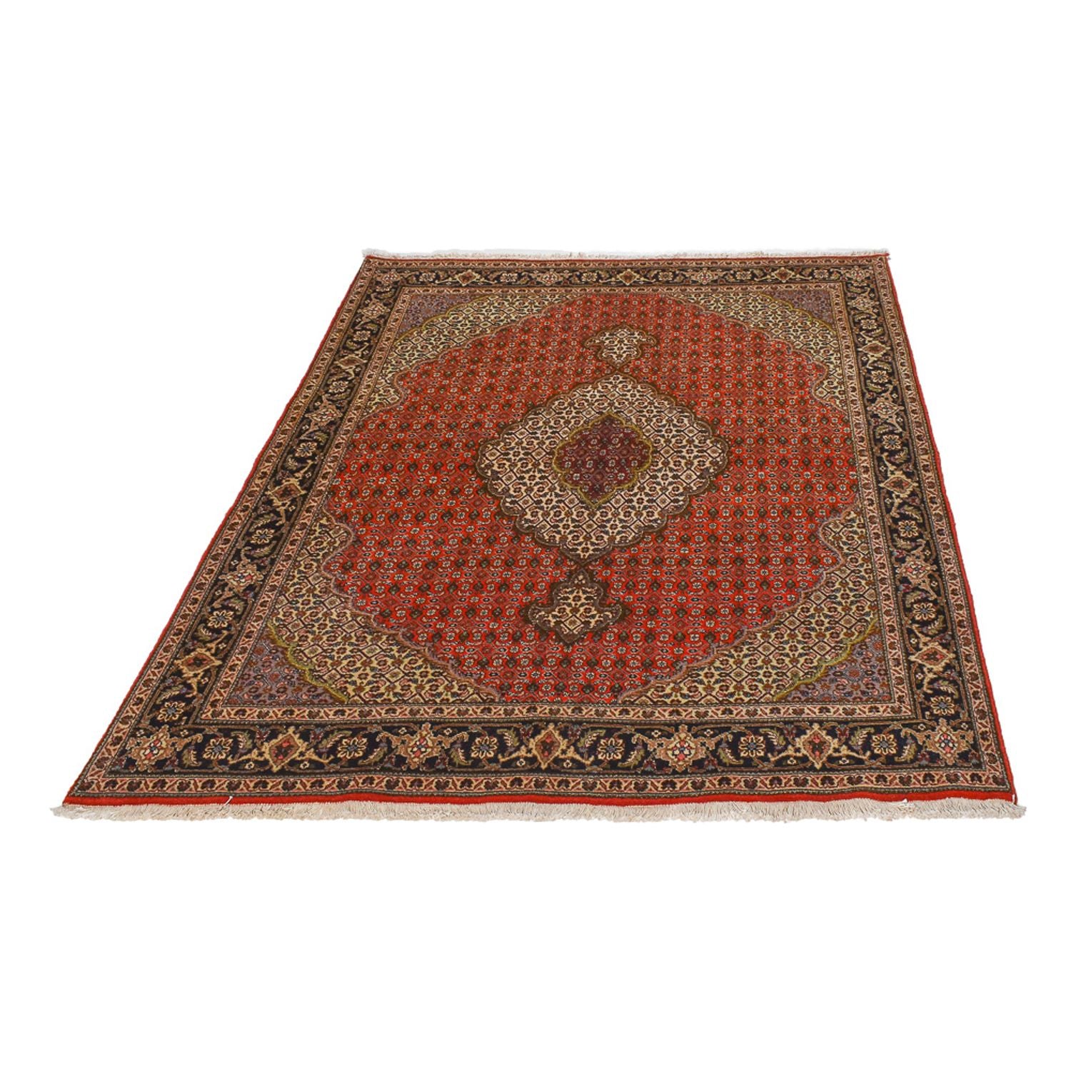 Persisk tæppe - Tabriz - Royal - 200 x 154 cm - rød
