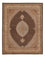 Persisk tæppe - Tabriz - Royal - 250 x 202 cm - mørkebrun