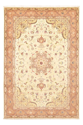 Persisk tæppe - Tabriz - Royal - 300 x 200 cm - lys beige