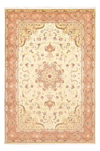 Persisk tæppe - Tabriz - Royal - 300 x 200 cm - lys beige