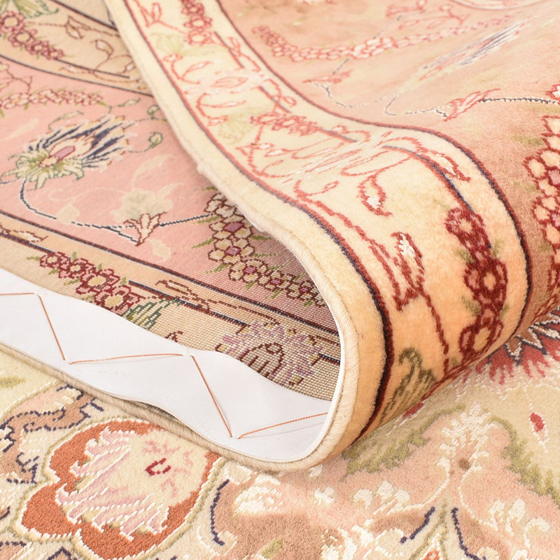 Persisk tæppe - Tabriz - Royal - 300 x 200 cm - lys beige