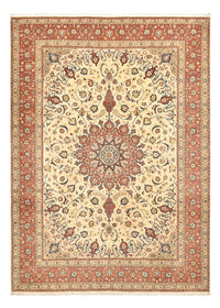 Persisk tæppe - Tabriz - Royal - 358 x 250 cm - lys beige