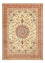 Persisk tæppe - Tabriz - Royal - 358 x 250 cm - lys beige