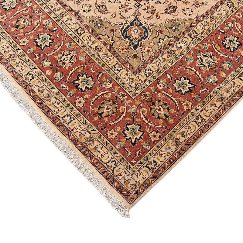 Persisk tæppe - Tabriz - Royal - 358 x 250 cm - lys beige