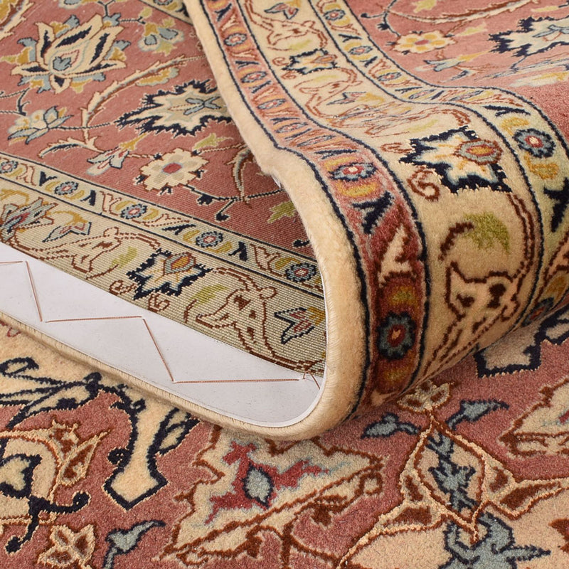 Persisk tæppe - Tabriz - Royal - 358 x 250 cm - lys beige