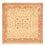 Persisk tæppe - Tabriz - Royal firkantet  - 207 x 202 cm - lys beige