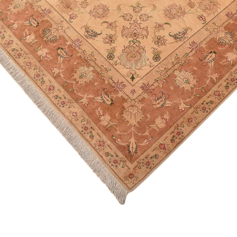 Persisk tæppe - Tabriz - Royal firkantet  - 207 x 202 cm - lys beige