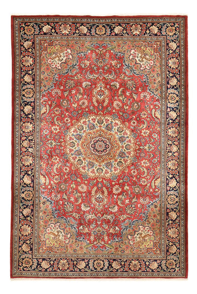 Qom Tæppe 200x308cm - Persisk tæppe - rød