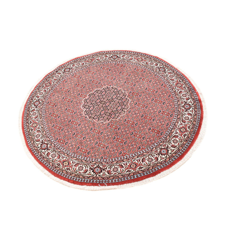 Persisk tæppe - Bijar rundt  - 150 x 150 cm - rust