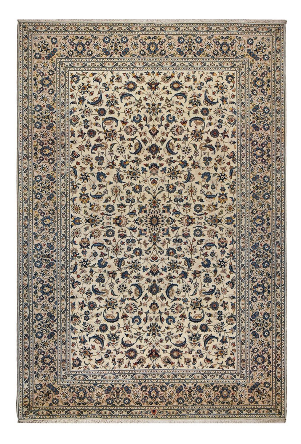 Persisk tæppe - Keshan - 322 x 217 cm - sand
