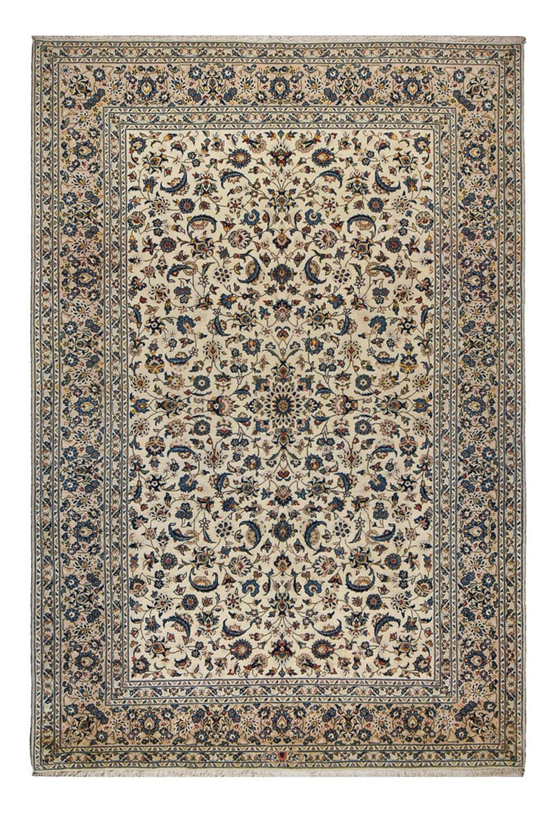 Persisk tæppe - Keshan - 322 x 217 cm - sand