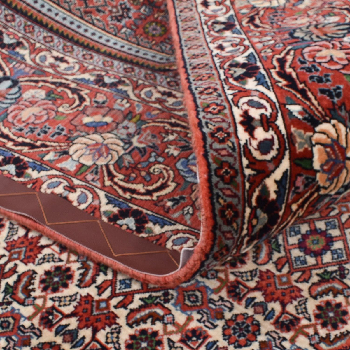 Persisk tæppe - Bijar - 305 x 198 cm - rust