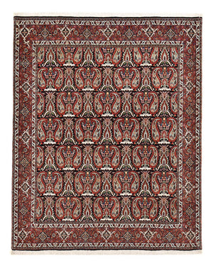 Persisk tæppe - Bijar - 248 x 208 cm - rust