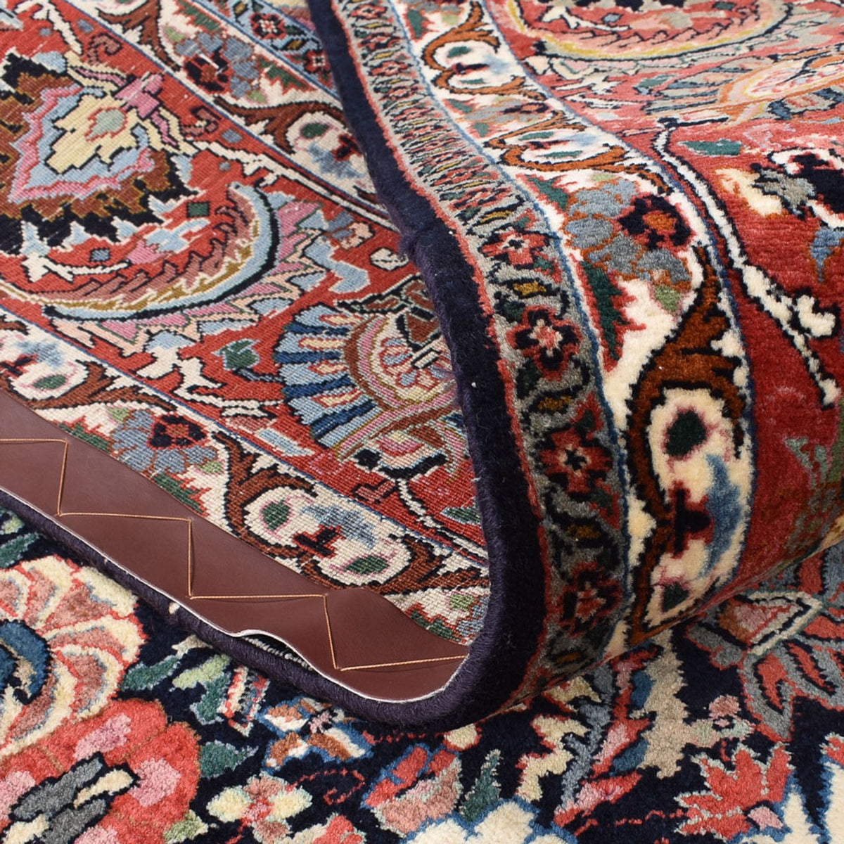 Persisk tæppe - Bijar - 248 x 211 cm - rust