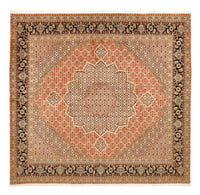 Persisk tæppe - Tabriz - Royal firkantet  - 253 x 245 cm - mørk beige