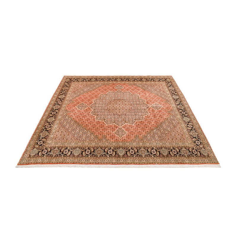 Persisk tæppe - Tabriz - Royal firkantet  - 253 x 245 cm - mørk beige
