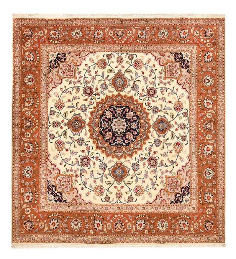 Persisk tæppe - Tabriz - Royal - 275 x 250 cm - flerfarvet