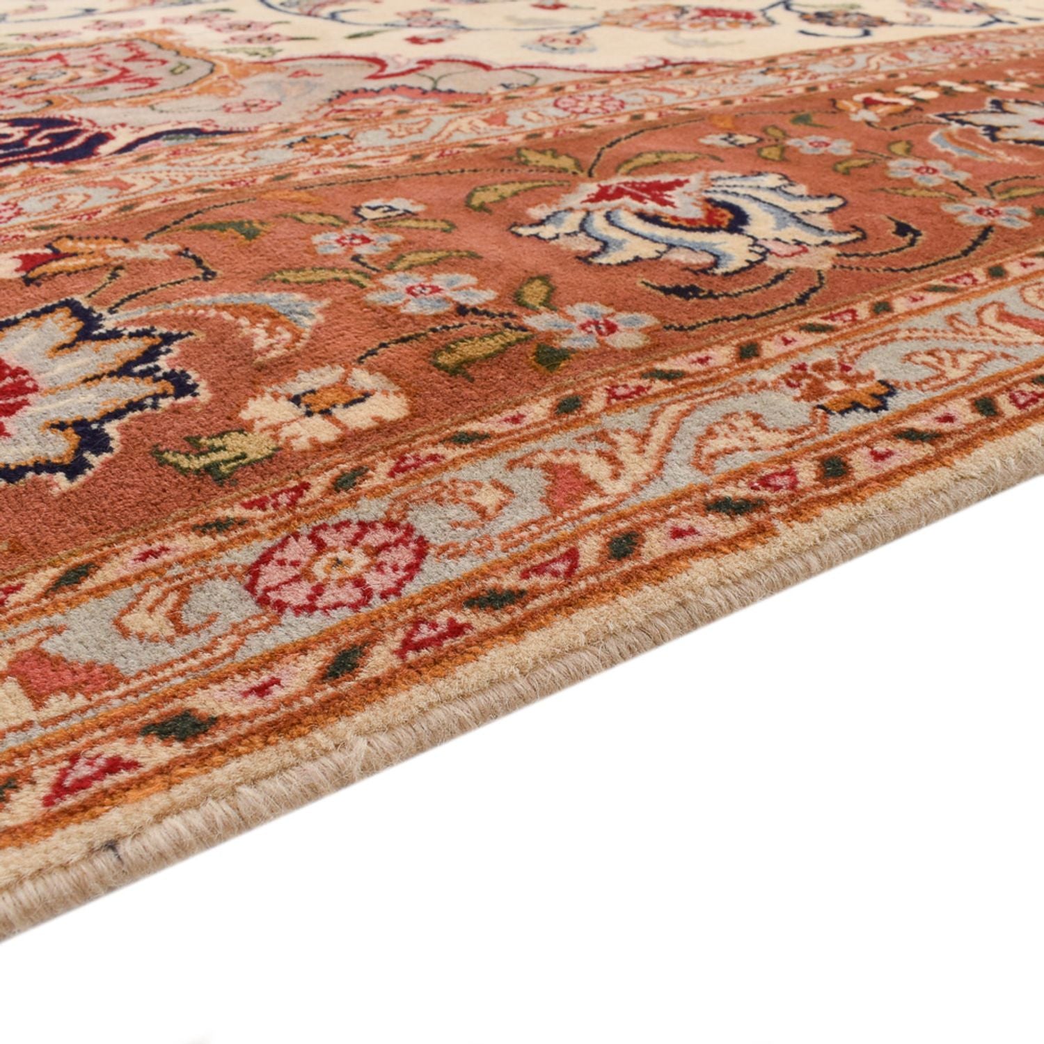 Persisk tæppe - Tabriz - Royal - 275 x 250 cm - flerfarvet