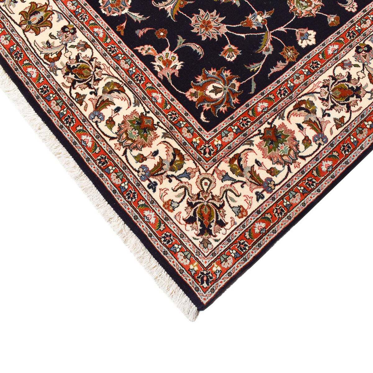 Persisk tæppe - Classic - 283 x 192 cm - mørkeblå