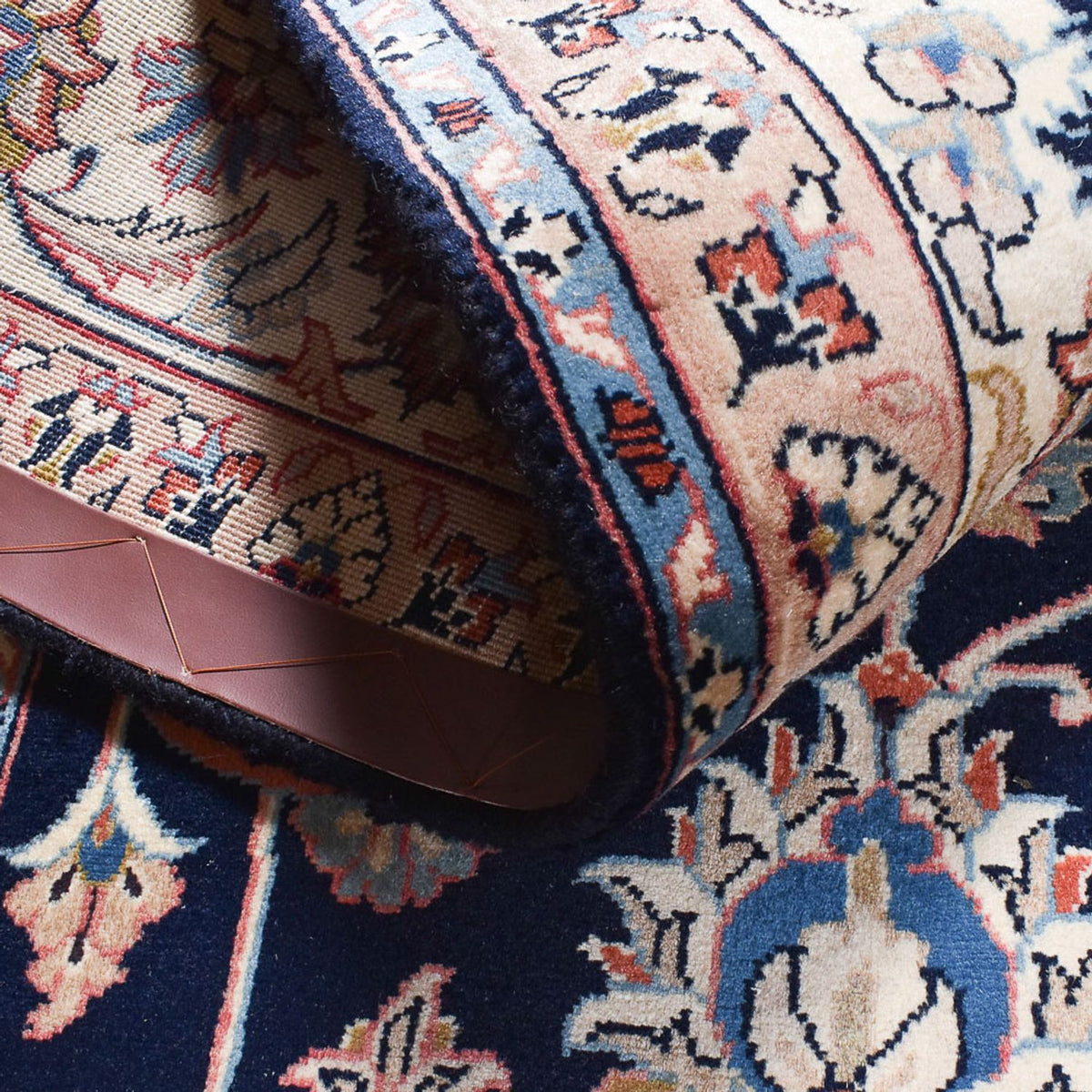 Persisk tæppe - Classic - 285 x 192 cm - mørkeblå